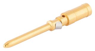 LAPP APAC 13162600 Heavy Duty Connector Contact, EPIC H-D Series, Pin, 20 AWG, Crimp, Brass