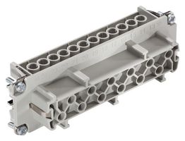 LAPP APAC 10197000 Heavy Duty Connector, EPIC H-BE Series, Insert, 24 Contacts, 24B, Receptacle, Screw Pin
