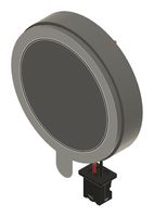 PUI AUDIO AS02008MR-2-LWC30 Speaker, Standard, 1W, 8 ohm, 670Hz to 20kHz, 90dB, 20mm x 5mm