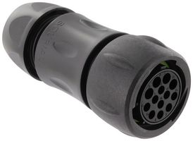 SOURIAU-SUNBANK / EATON UTSX6JC169S Circular Connector, Standard Circular Connector, TRIM TRIO UTSX Series, Straight Plug, 9 Contacts