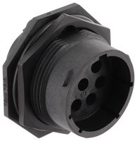 SOURIAU-SUNBANK / EATON UTSX7187G1S Circular Connector, Standard Circular Connector, TRIM TRIO UTSX Series, Jam Nut Receptacle