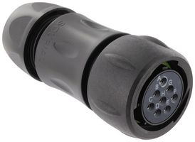 SOURIAU-SUNBANK / EATON UTSX6JC16E8S Circular Connector, Standard Circular Connector, TRIM TRIO UTSX Series, Straight Plug, 8 Contacts
