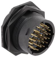 SOURIAU-SUNBANK / EATON UTSX718E30P Circular Connector, Standard Circular Connector, TRIM TRIO UTSX Series, Jam Nut Receptacle