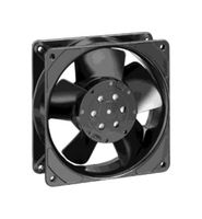 EBM-PAPST - 9244014907 - AC Axial Fan, 24V, Square, 119 mm, 38 mm, Sleeve Bearing, 90 CFM