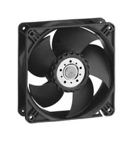 EBM-PAPST - 9293510500 - DC Axial Fan, 12 V, Square, 119 mm, 38 mm, Ball Bearing, 141 CFM