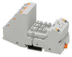 PHOENIX CONTACT 2900961 Relay Socket, DIN Rail, Push In, 11 Pins, 16 A, 440 VAC