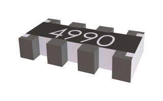YAGEO YC324-FK-071KL Fixed Network Resistor, 1 kohm, Isolated, 4 Resistors, 2012 [5030 Metric], Convex, Flat, ± 1%