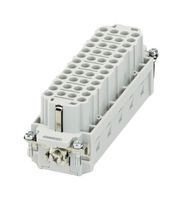 PHOENIX CONTACT 1014423 Heavy Duty Connector, HC-BB Series, Insert, 46+PE Contacts, B24, Receptacle, Push In Socket