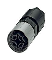 PHOENIX CONTACT 1423987 Circular Connector, Installation, Standard Circular Connector, QPD Series, Cable Mount Plug