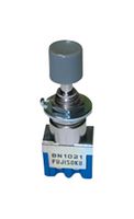 NIDEC COMPONENTS 8N2021-Z Pushbutton Switch, 8 Series, 6.5 mm, DPDT, On-(On), Plunger for Cap