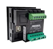 TRUMETER SC-RATE-DIN Signal Converter, Frequency, 4mA to 20mA, Open Collector, 2 Channels, 0.01 %, 24 VDC