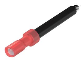 MULTICOMP PRO MP016854 Cable Assembly, 6.35mm x 0.8mm, Female Quick Disconnect Terminal to Free End, 1.64 ft, 500 mm