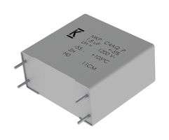 KEMET C4AQJLW5100M33J Power Film Capacitor, Metallized PP, Radial Box - 4 Pin, 10 µF, ± 5%, DC Link, Through Hole