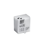 TT ELECTRONICS 44WR2KLFT7 Trimmer, Multi Turn, Cermet, Top Adjust, 2 kohm, Surface Mount, 9 Turns