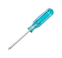 WELLER XCELITE P12SN Screwdriver, Phillips, Blue Handle, #0 Tip, 50.8 mm L x 3.2 mm Dia Blade, 108 mm OVL, Classic Series