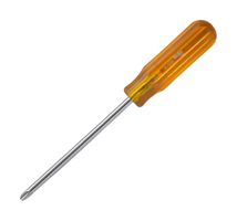 WELLER XCELITE X103N Screwdriver, Phillips, Amber Handle, #3 Tip, 152.4mm L x 7.9mm Dia Blade/266.7mm OVL, Classic Series