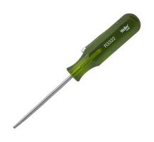 WELLER XCELITE R181N Screwdriver, Slotted, Round Blade, Pocket Clip, 3.2 mm Tip, 50.8 mm Blade Length, 108 mm OVL