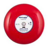 MOFLASH SIGNALLING A6BM-24DCR Marine Bell, 1 Tone, 106 dBA, 400mA, 24V, -25°C to 50°C, IP66, A6BM Series