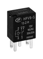 HONGFA HFV9-G/12-H-R Automotive Relay, 12 VDC, 150 A, SPST, Socket Mount, Quick Connect, HFV9-G Series