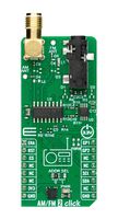 MIKROELEKTRONIKA - MIKROE-5793 - Add-On Board, AM/FM 2 Click, MikroE MikroBUS Compatible Development Boards