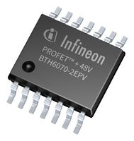 INFINEON BTH60702EPVXUMA1 Power Load Distribution Switch, Active High, Active Low, 2 Outputs, 54 V, -40 °C to 150 °C, TSDSO-14