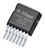 INFINEON IMBG75R020M2HXTMA1 Silicon Carbide MOSFET, Single, N Channel, 79 A, 750 V, 0.025 ohm, TO-263