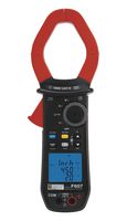 CHAUVIN ARNOUX P01120967 Clamp Meter, AC/DC Current, AC/DC Voltage, Continuity, Diode, Frequency, Resistance, 2 kA, 1 kV