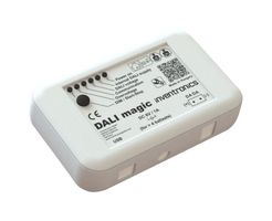 INVENTRONICS DALI-MAGIC USB Converter, 240 VAC Supply, 7 W, White, 15 to 50 °C, DALI, IP20, 120mm L x 76mm W x 28mm H