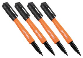 KLEIN TOOLS 861014 Pen, Skribes Series, Permanent Marker, Black, Fine Tip