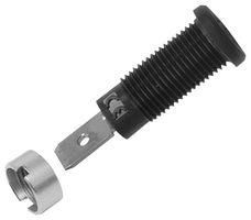 CAL TEST ELECTRONICS CT3071-0 Banana Test Connector, 2 mm Panel Mount Safety Plug (Blade), Jack, Panel Mount, 10 A, 600 V