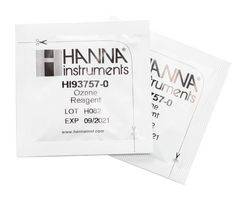 HANNA INSTRUMENTS HI-93757-03 Ozone Reagent, Liquid, Packet, HI-93757 Series, 300 Tests