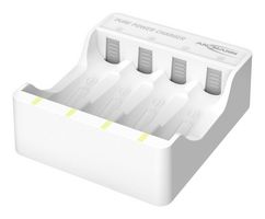ANSMANN 1001-0181 Battery Charger, Li-Ion, 1 to 4 Cells, AAA, AA, Desktop, 0.6 A, 5VDC