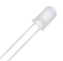 MULTICOMP PRO MP017041 LED, AIGaInP, Kelly, Red, Through Hole, T-1 3/4 (5mm), Round, K 20mA, R 20mA