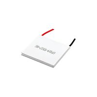 SAME SKY CP114-5537-AS Peltier Module, 1 Stage, 11.4 A, 31.8 V, 231.3 W, 2.11 Ohm, 74 °C, 150mm 18 AWG Red & Black