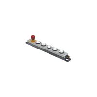 RAFI 1.24.603.001/0000 Control Station, with E-Stop, 6 Position, CE, cULus, UL, IP65, E-BOX XL IO-LINK Series