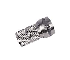 MULTICOMP PRO MC002852 RF / Coaxial Connector, F Coaxial, Straight Bulkhead Plug, Twist On, RG58/U