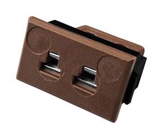 LABFACILITY - IM-T-FF (IEC) - Thermocouple Connector, Socket, Type T, IEC, Miniature, Fascia Panel Mount