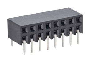 HARWIN M20-7880546 PCB Receptacle, Board-to-Board, 2.54 mm, 2 Rows, 10 Contacts, Through Hole Mount, M20