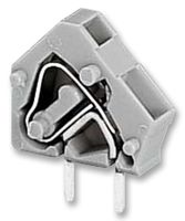 WAGO 236-742. Wire-To-Board Terminal Block, 5.08 mm, 1 Ways, 28 AWG, 12 AWG, 2.5 mm², Clamp