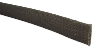 MULTICOMP PRO PP-15-8 Sleeving, Braided, PE (Polyester), Grey, 15 mm, 50 m, 164 ft