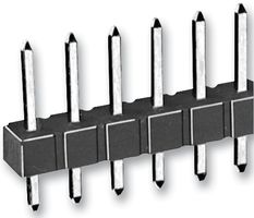 FISCHER ELEKTRONIK SL 1 025 36 Z Pin Header, Wire-to-Board, 2.54 mm, 1 Rows, 36 Contacts, Through Hole Straight, SL
