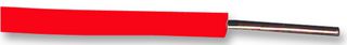 ALPHA WIRE 1805 RD005 Wire, Solid, Hook Up, ETFE, Red, 30 AWG, Solid, 30.5 m
