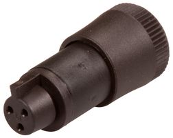 BINDER 09 9748 70 03 Circular Connector, Subminiature Circular Connector, 719 Series, Cable Mount Receptacle, 3 Contacts