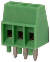 PHOENIX CONTACT 1725669 Wire-To-Board Terminal Block, 2.54 mm, 3 Ways, 26 AWG, 20 AWG, 0.5 mm², Screw