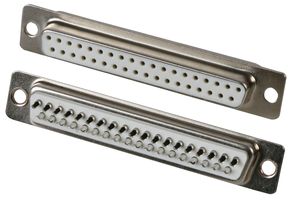 ITW MCMURDO SDC37S D Sub Connector, DB37, Standard, Receptacle, Special D, 37 Contacts, DC, Solder