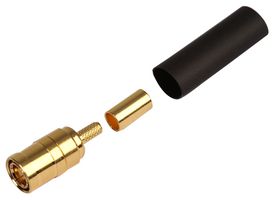 AMPHENOL RF SMB6121A1-3GT30G-5-50 RF / Coaxial Connector, SMB Coaxial, Straight Plug, Crimp, 50 ohm, RG174, RG188A, RG316