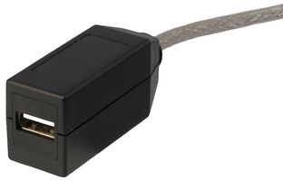 TUK KUAILBK USB CONNECTOR, TYPE A 2.0, R/A RCPT, BLK