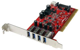 STARTECH PCIUSB3S4 CARD 4 PORT PCI USB30 PLUS SATA POWER