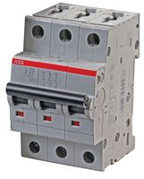 ABB 2CDS253001R0634 Thermal Magnetic Circuit Breaker, System Pro M Compact S200, 63 A, 3 Pole, 277 VAC, DIN Rail