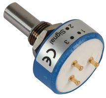 VISHAY 357B0103MAB251S22 Rotary Potentiometer, Non-Turn Pin, Continuous Rotation, 10 kohm, 1 Turns, Linear, 1 W, ± 20%